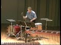 Percussion - She who sleeps... (K. Volans) 1st part