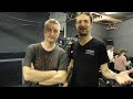 Wembley Rehearsal 2 with Billy Bragg Billy popped in for the second and final day of production rehearsals for the big show!