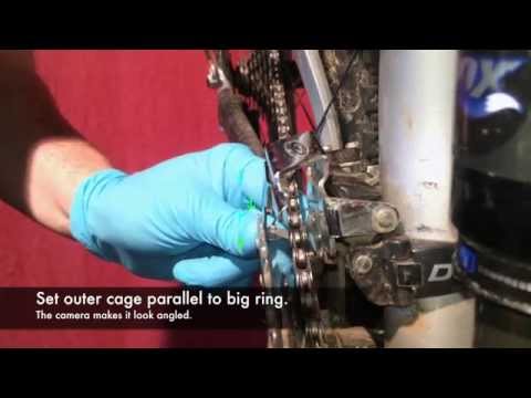 how to adjust shimano deore lx front derailleur