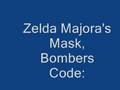 Zelda Majora's Mask Bombers Code