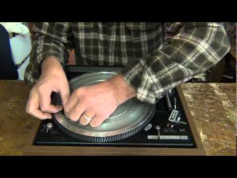 how to replace turntable belt