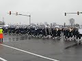 Parade on football game day at Penn State Parade on football game day at Penn State