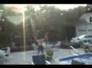 Amazing flip shot