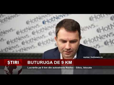 Lucrările pe 9 km din autostrada Nădlac - Sibiu, blocate
