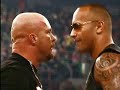 The Rock vs Austin Wrestlemania 19 promo