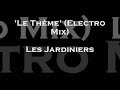 track 1: 'tender wind on a summernight' by the timewriter (j-f cochois) from his album 'jigsaw pieces' (twisted america)
track 2: le th�me (electro mix) by les jardiniers from the ep 'le th�me' (haute couture)
i always found there was a similarity with these 2 tracks.
the timewriter track have this loop of 4 notes on 2 levels replayed for about 7 minutes. the jardiniers track have the same. also note the similarity at 1:16 compared to 7:22.