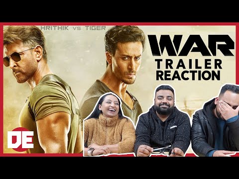War Official Trailer #2 Reaction | Hrithik Roshan | Tiger Shroff | Vaani Kapoor |
