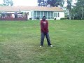 shot 50 times with a paintball gun