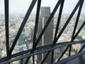 At the top of The Gherkin, 30 St Mary Axe, London