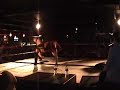 a look at brad martin's last few matches in sin city wrestling