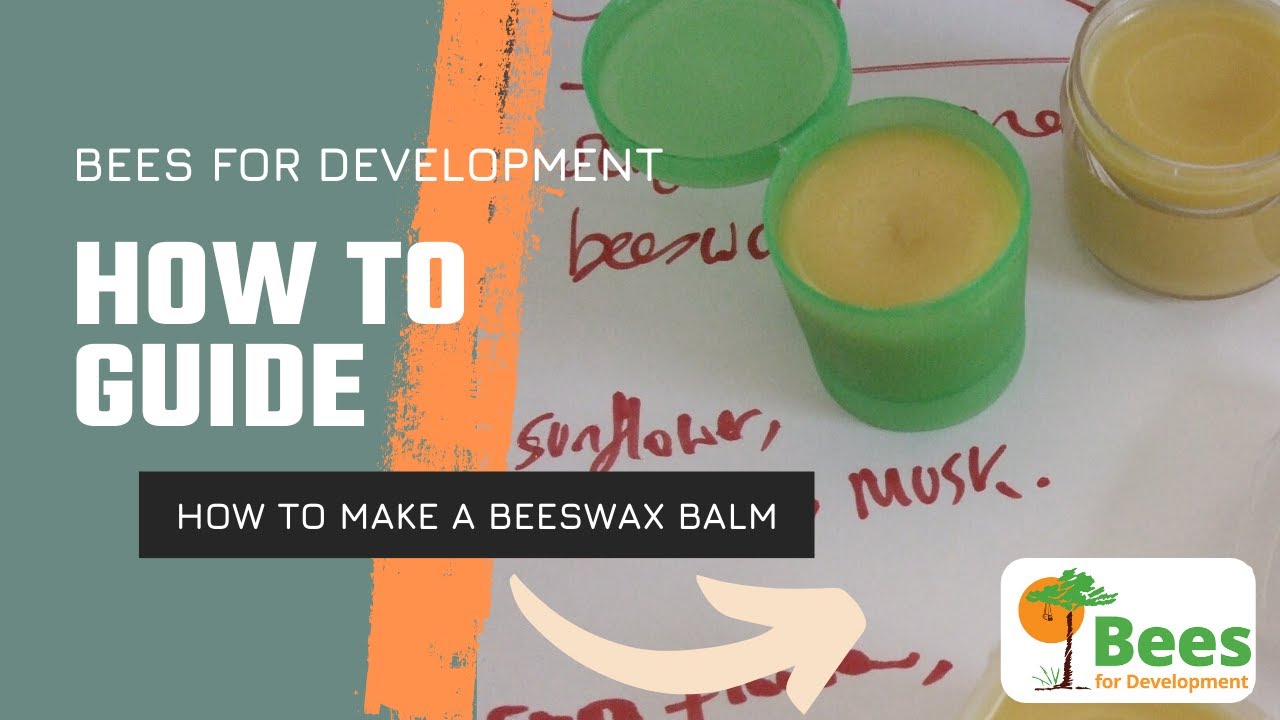 How to make a beeswax balm