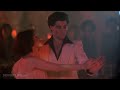 saturday night fever movie clip - watch all clips http://j.mp/apr1tl
click to subscribe http://j.mp/sndus5

the dance floor is cleared as tony (john travolta) and stephanie (karen lynn gorney) work their disco moves.

tm & � paramount (2012)
cast: john travolta, karen lynn gorney
director: john badham
movieclips youtube channel: http://j.mp/vqiefg
join our facebook page: http://j.mp/tb8omh
follow us on twitter: http://j.mp/rzzgsm
buy movie: http://amzn.to/udnq32
producer: milt felsen, kevin mccormick, robert stigwood
screenwriter: nik cohn, norman wexler
film description: john travolta graduated from minor celebrity to superstar with saturday night fever. travolta plays tony manero, a brooklyn paint-store clerk who'd give anything to break out of his dead-end existence. in life, tony is a peasant; on the disco dance floor, he's a king. as the soundtrack plays one bee gees hit after another (including 