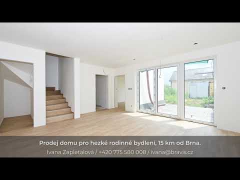 Video Prodej moderní novostavby nízkoenergetického rodinného domu 5KK (č.9) v Křenovicích u Slavkova, poze