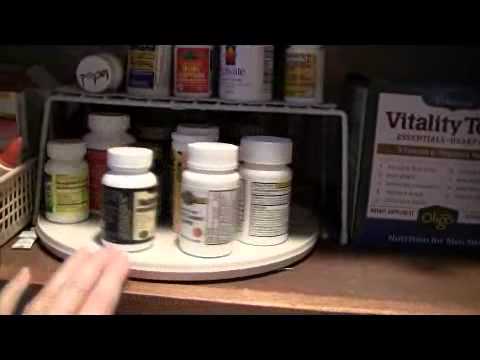 how to organize vitamins