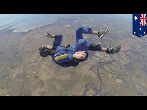 Skydiving seizure: GoPro video captures man convulsing before he can open his parachute