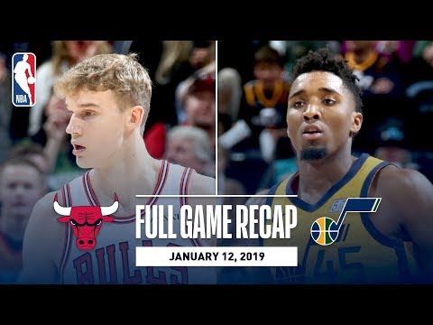 Video: Full Game Recap: Bulls vs Jazz | Mitchell Leads UTA