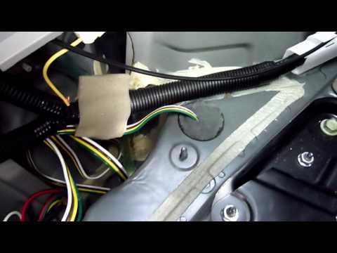 how to install hitch wiring