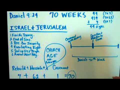 sermon on revelation - 1 WEEK is equal to 7 literal years. God uses the term 70 weeks to mean 490 literal years. 70 x 7 = 490. It took 49 years to rebuild the temple (7 weeks becau...