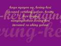 Kering-keri(lyrics)