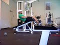 Decline Sit Up w/ Med Ball Toss