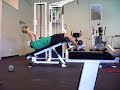Decline Sit Up w/ Med Ball Toss