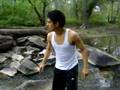the river
