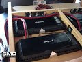 Click here to watch this video AMP RACK WIRED UP  FIRED UP! Tahoe System Rebuild (Vid 15)
