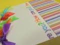 Ku-Ku CARD Colourful Hello (Colorido Hola)