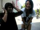 Michelle and Andrea being crazy