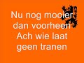 Voor het Nederlands elftal