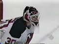 Martin Brodeur scores a goal NHL New Jersey Devils goalie