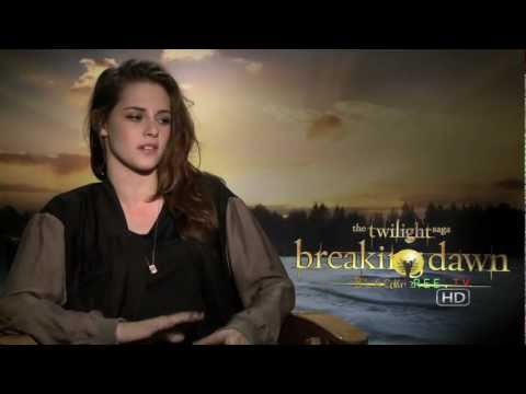 blacktreetv - [BlackTree TV - Los Angeles] Shawn Edwards sits down with Kristen Stewart to talk about the franchise coming to an end, and about her romantic love scenes wi...