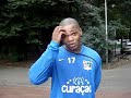 Collins John en Rachid Bouaouzan na hun eerste NEC training Collins John en Rachid Bouaouzan na hun eerste NEC training