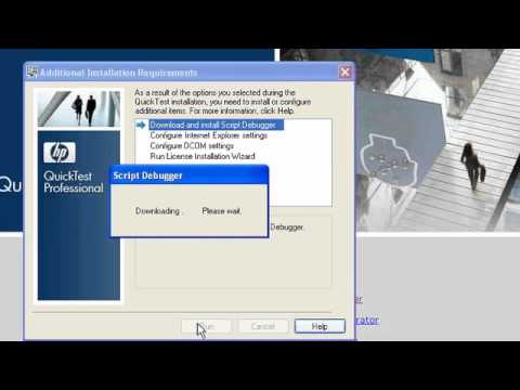 how to attach a file using qtp