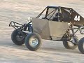 Trophy Kart #44 First Test. Trophy Truck passes Trophy Kart