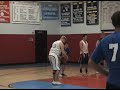 garrett steinger, the 2nd worst basketball player ever, throws up one of the most horrific airballs ever seen in the game of basketball... again, for the third time.
