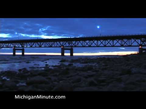 Parasailing the Straits of Mackinac