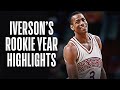 NBA Vault: Allen Iverson Rookie Year Highlights