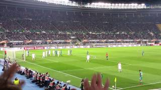 Aus der Fan-Perspektive: Steffen Hofmann trifft zum 1:1 gegen Pilsen