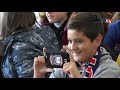 F.C. Crotone, bambini in delirio all’Istituto Alfieri per i rossoblù