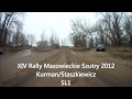 XIV Rally Mazowieckie Szutry Kurman/Staszkiewicz SL1