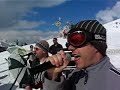 Drunky Jam session on ski freesytle slope la clusaz