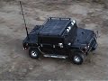 RC Hummer - novy podvozek - testovaci jizda