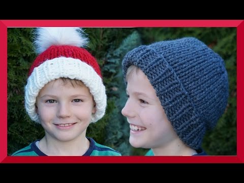 MÜTZE STRICKEN EINFACH FÜR ANFÄNGER I HERRENMÜTZE I JUNGENMÜTZE I Anleitung I DIY