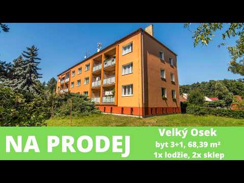 Video Prodej bytu 3+1 68,39 m² s příslušenstvím