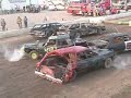 demolition derby action  heat 2 