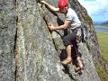 Rock Climbing on Ardverikie Wall, Scottish Highlands