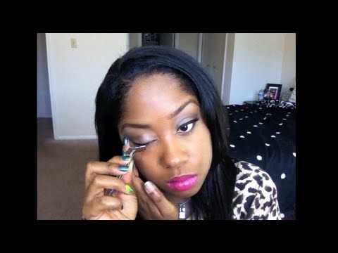how to fit eyelashes
