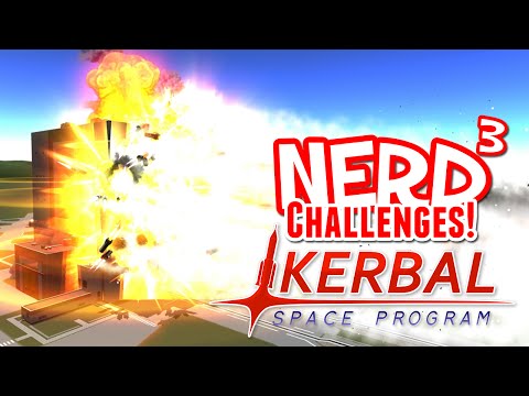 Nerd³ Challenges! Building Bowling! - Kerbal Space Program