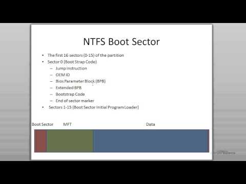 how to rebuild ntfs boot sector